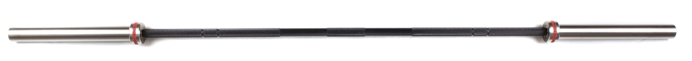 Bastard Bar - with centre knurling and black chrome shaft
