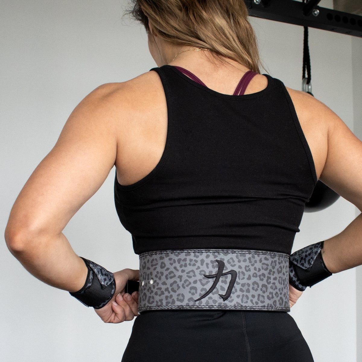 10mm Lever Belt - Dark Leopard - IPF Approved