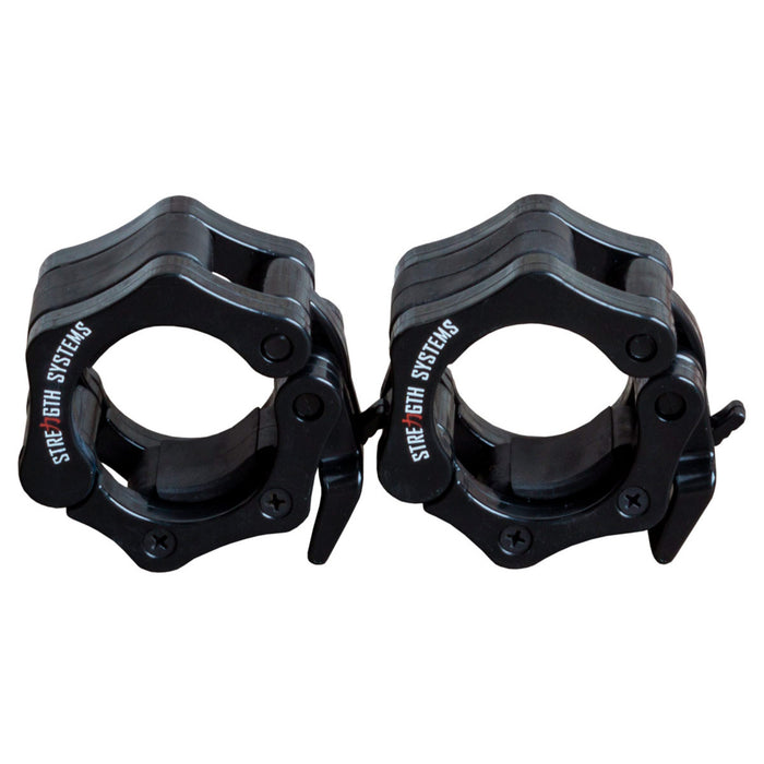 Olympic Flip Lock Collars Black (Pair)