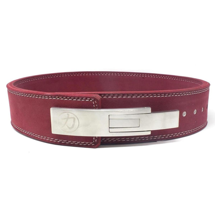 10mm Lever Belt 3" Wide - Maroon - IPF Approved