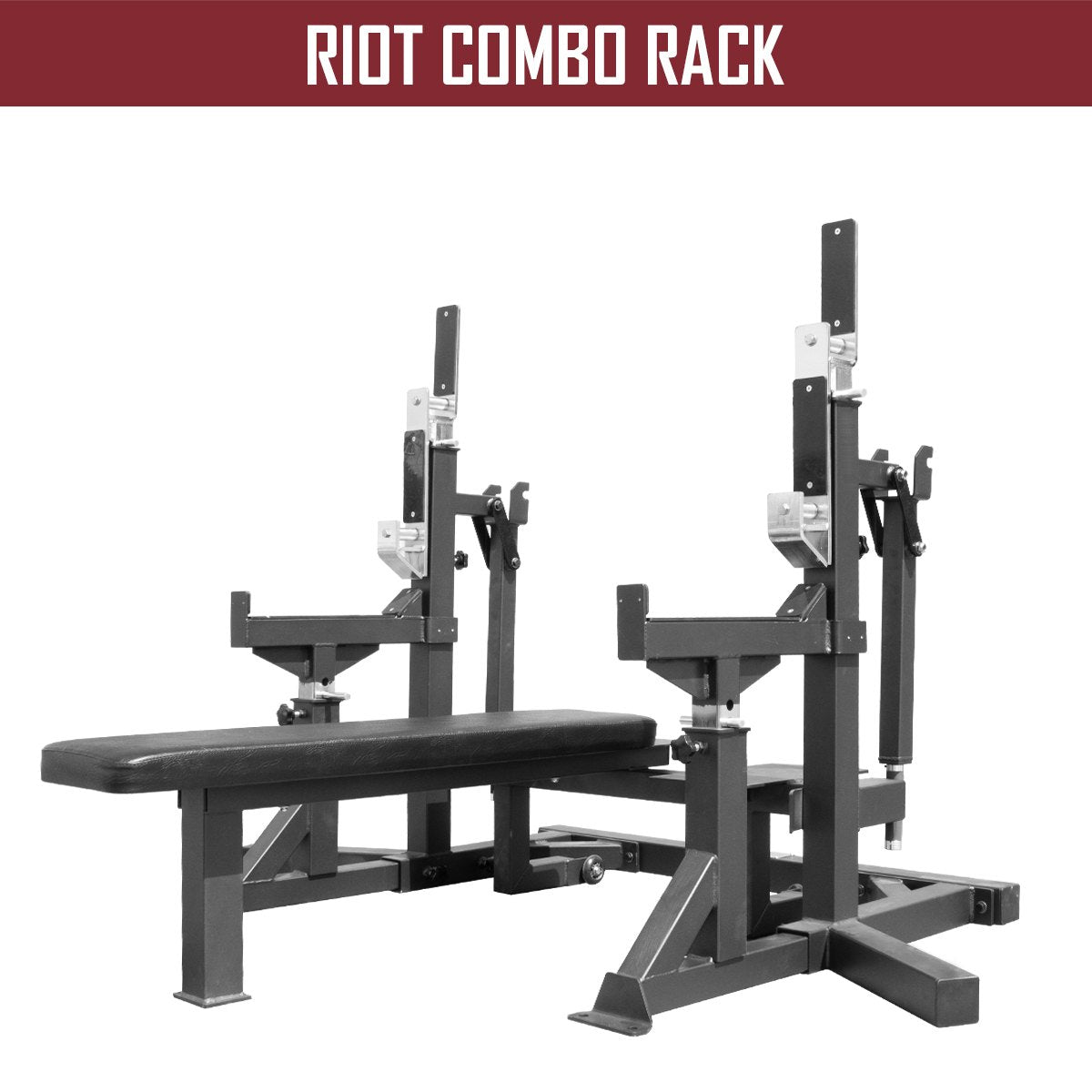 Squat bench combo shop rack