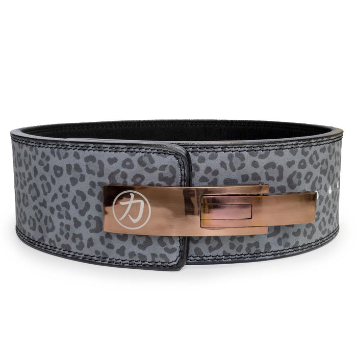 10mm Lever Belt - Dark Leopard - IPF Approved