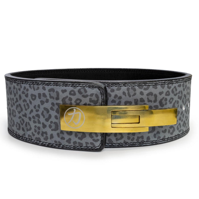 10mm Lever Belt - Dark Leopard - IPF Approved