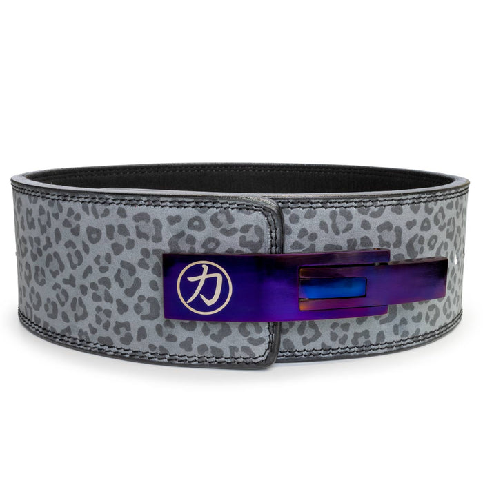 10mm Lever Belt - Dark Leopard - IPF Approved