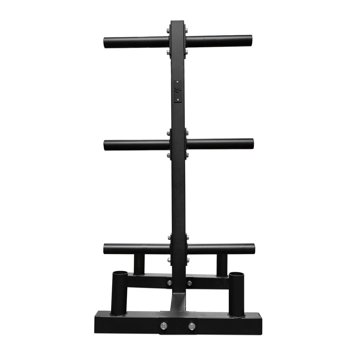 Deluxe Rubber Bumper Plate Olympic Weight Tree/Bar Holder — Strength Shop