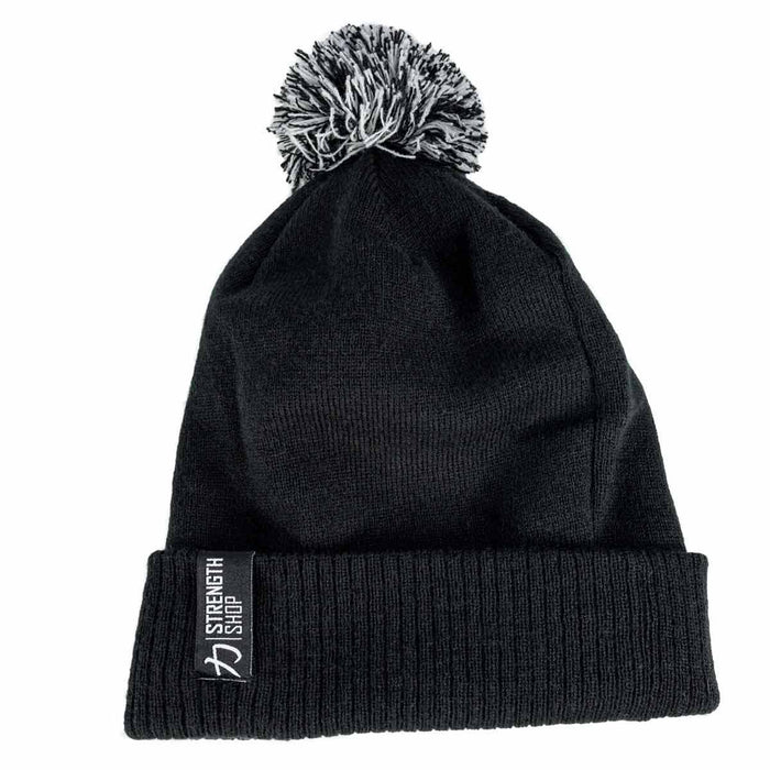 Strength Wear Bobble Hat - Black/White