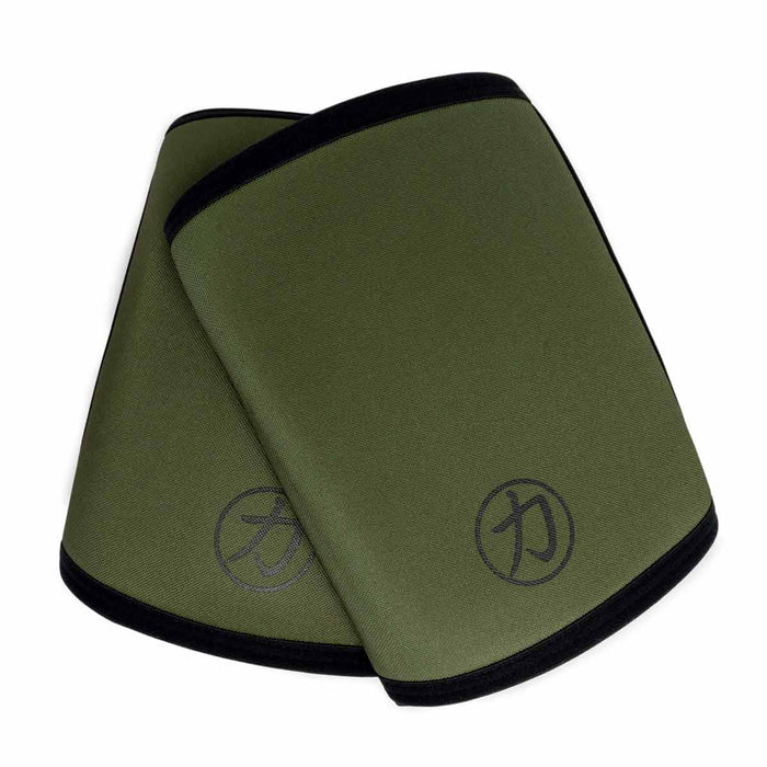 7mm Neoprene Inferno Elbow Sleeves - Green (Pair)