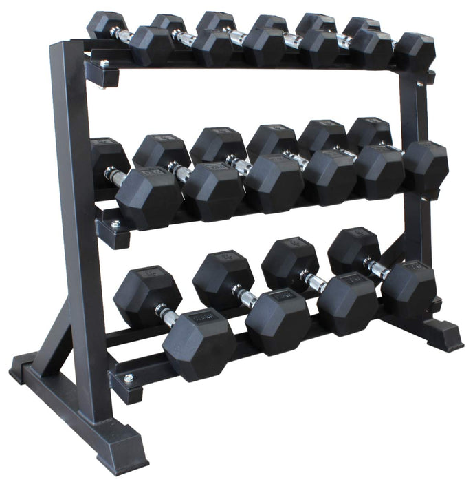 Hex Dumbbells 1kg - 75kg