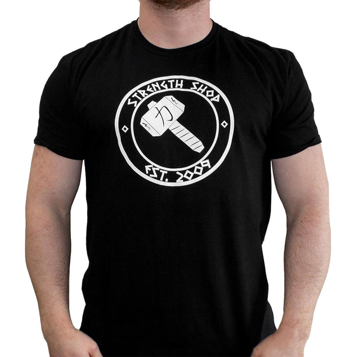 Thor's Hammer T-Shirt - Black - ONLY SIZE S