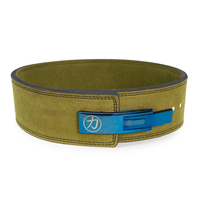 10mm Lever Belt - Khaki Green - IPF Approved