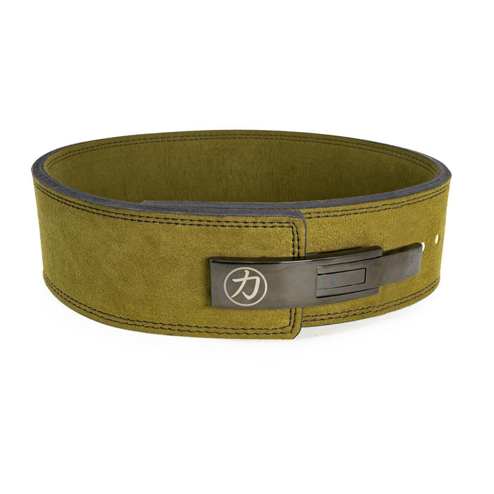 10mm Lever Belt - Khaki Green - IPF Approved