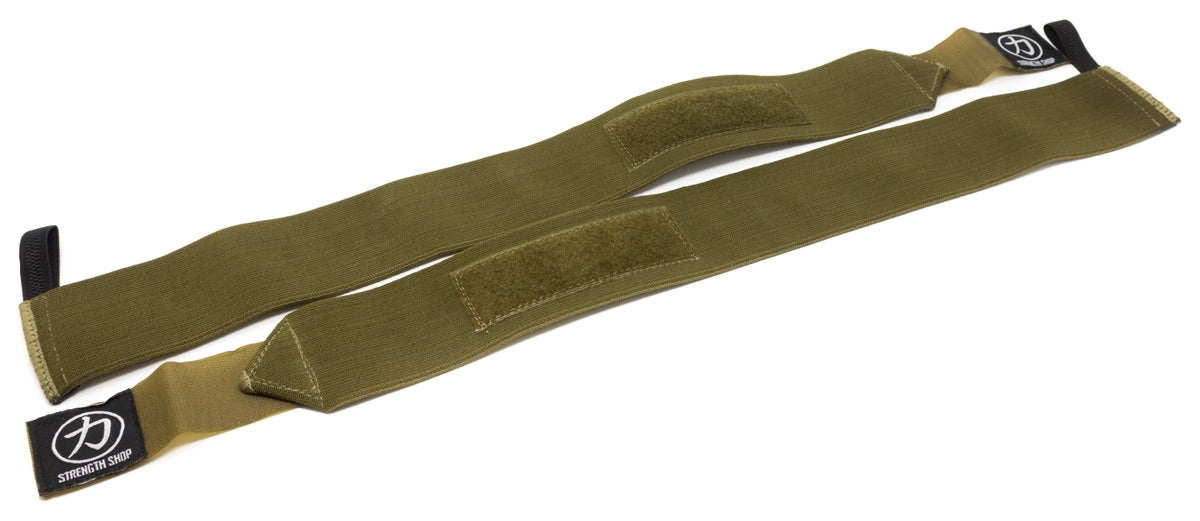 Thor Wrist Wraps - Khaki Green - IPF Approved