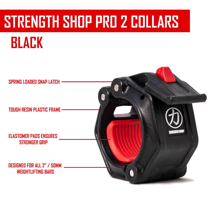 Pro 2 Olympic Flip Lock Collars by Lock Jaw