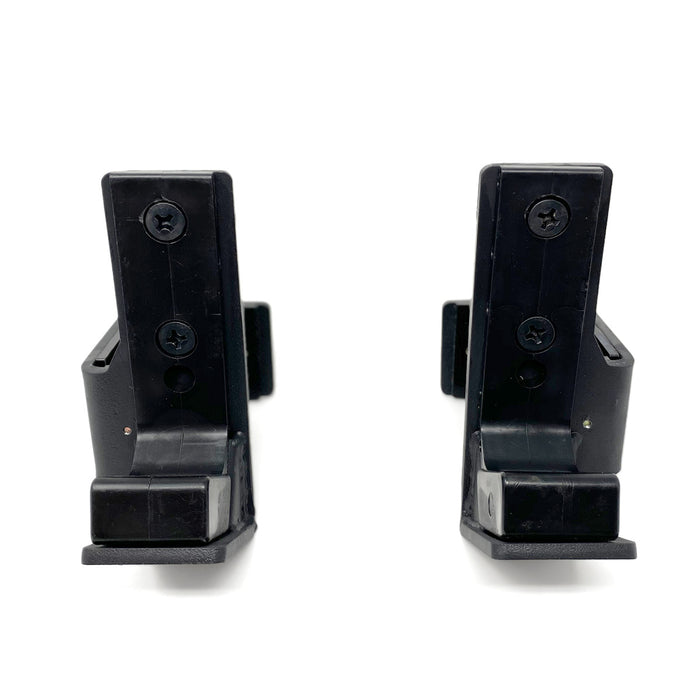 Rubber Coated J-Hooks (Pair) - 60mm
