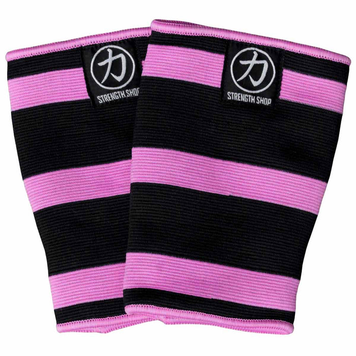 Pink/Black Double Ply Knee Sleeves