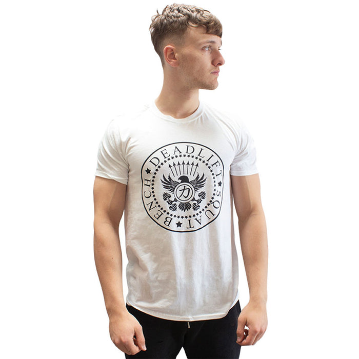 Strength Wear Circle Emblem - White - ONLY SIZE S
