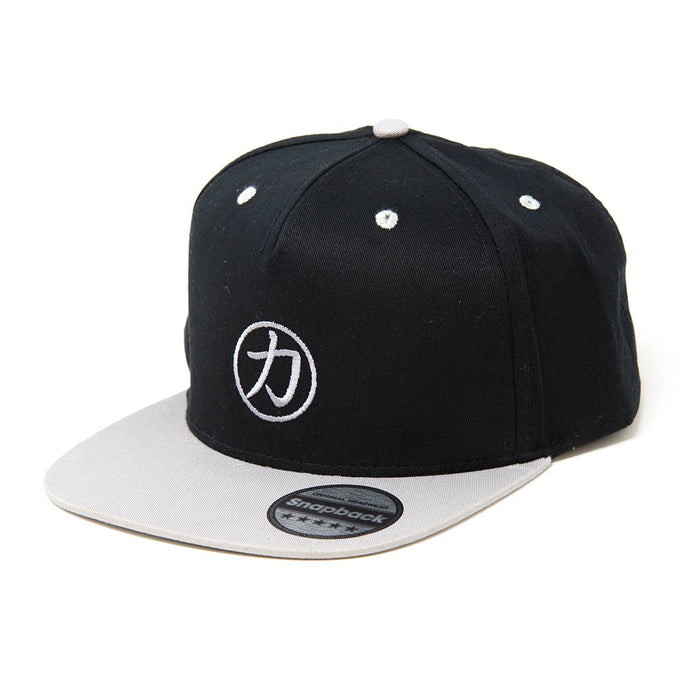 Grey/Black Snap Back Cap