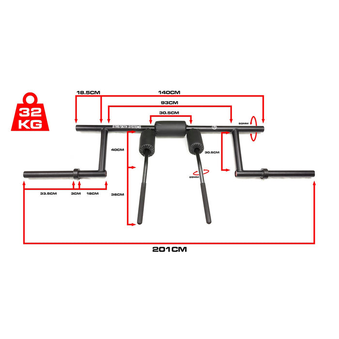 Olympic Cambered Spider Bar