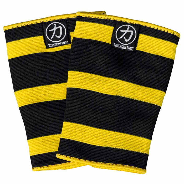 Double Ply Thor Elbow Sleeves - Yellow/Black