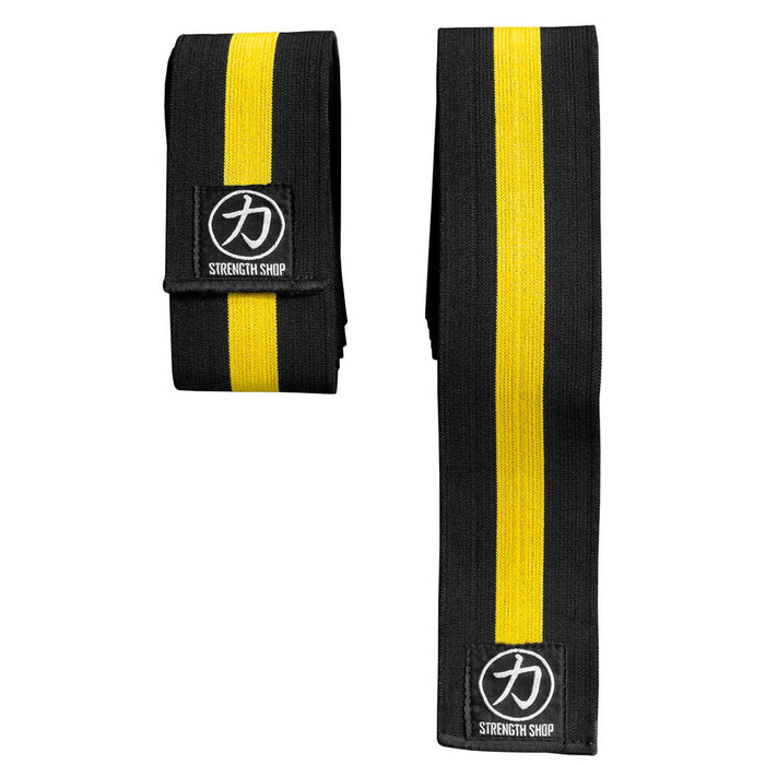 Thor Knee Wraps - Yellow / Black