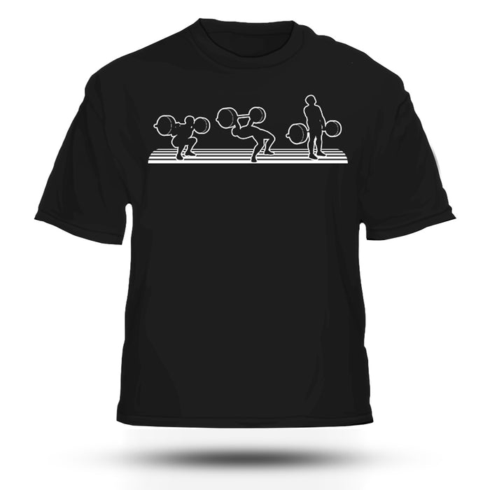 T-Shirt - Powerlifting - Black
